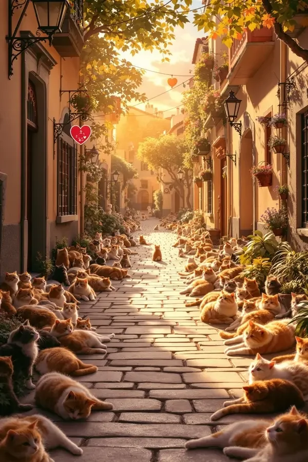 巷子里的猫 电影海报 - 首播影院