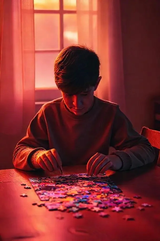 拼图少年 电影海报 - 首播影院